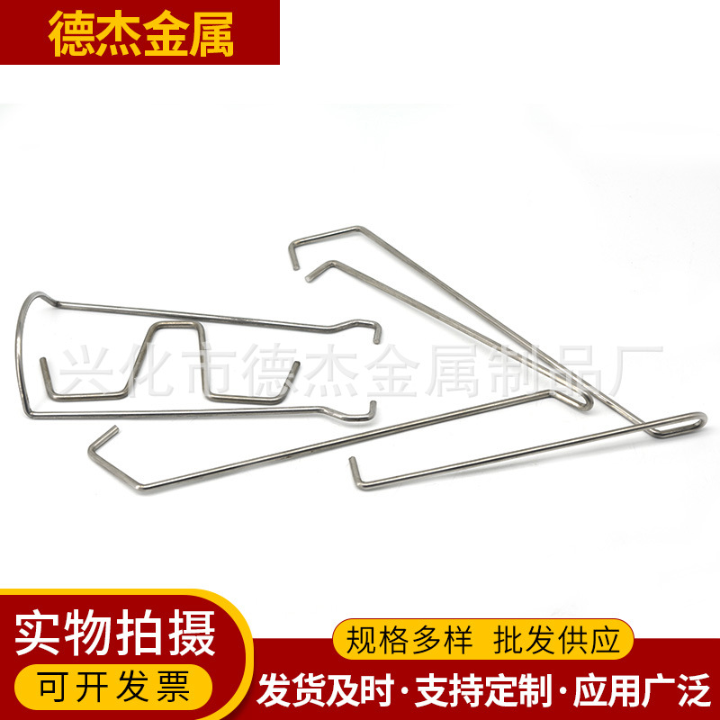 Factory Direct Sale of Stainless Steel Wire Wall-Mounted Bending Brackets 15/20/25/30cm Straight Shelf Brackets, Large Quantity Discounts