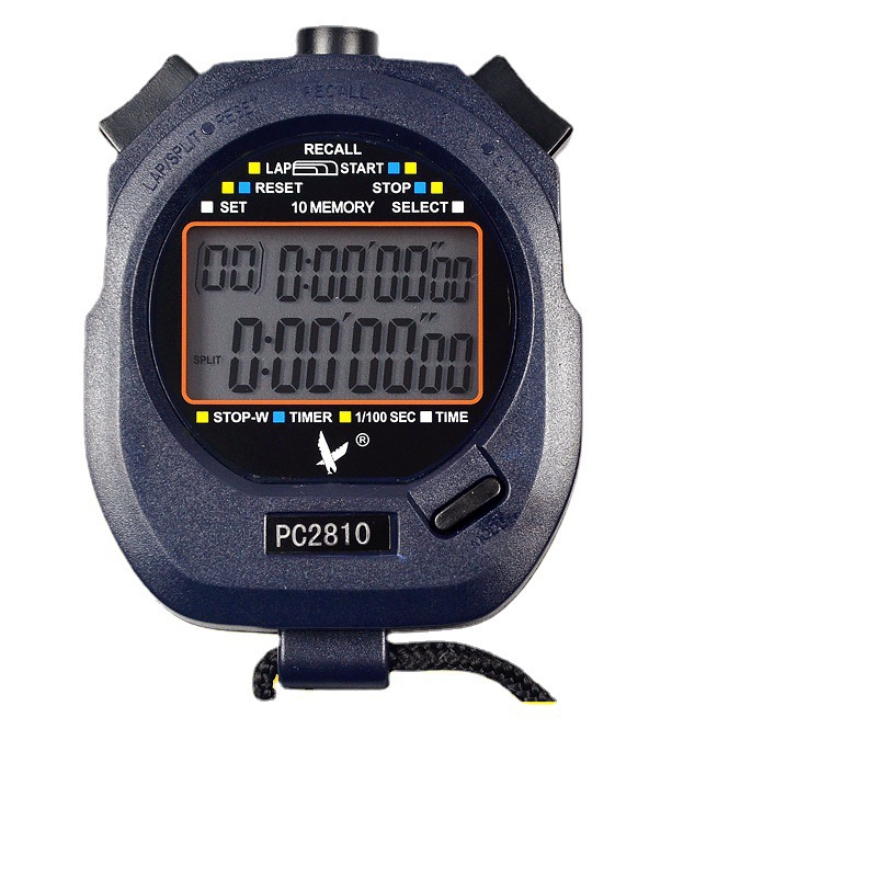 Factory Seiko electronic Tianfu stopwatch timer running track and field competition stopwatch 2810 referee timer score