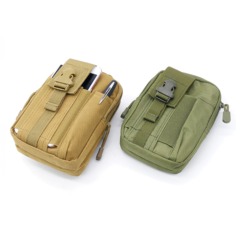 Military Fans Outdoor Tactical Waist Bag Tactical Sports Belt Waist Bag Multifunctional Sports Waist Bag Mobile Phone Bag Coin Purse