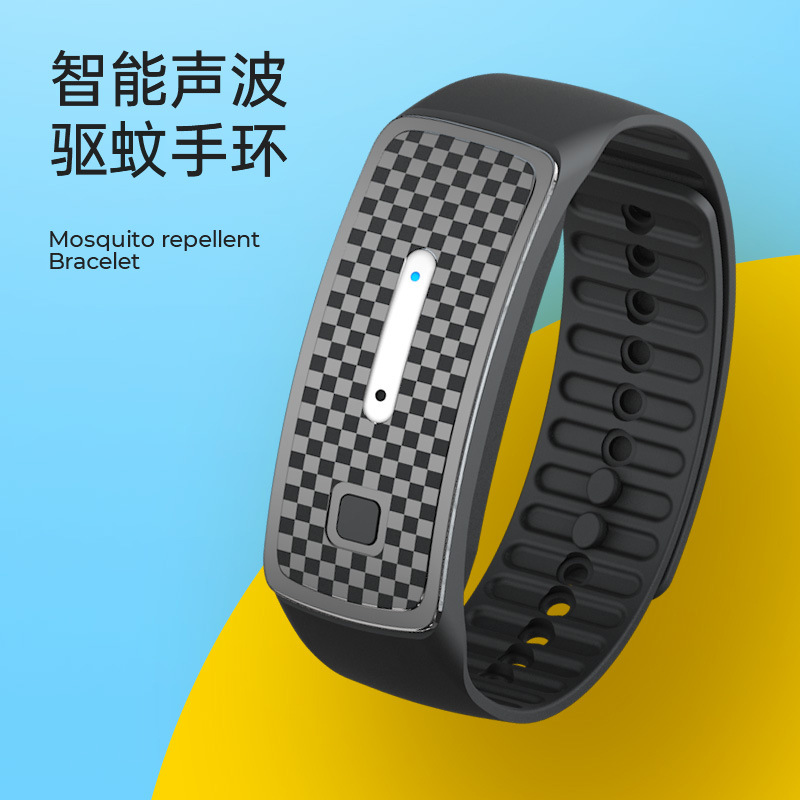 Электронный отпугиватель комаров, умный силиконовый браслет для защиты от комаров