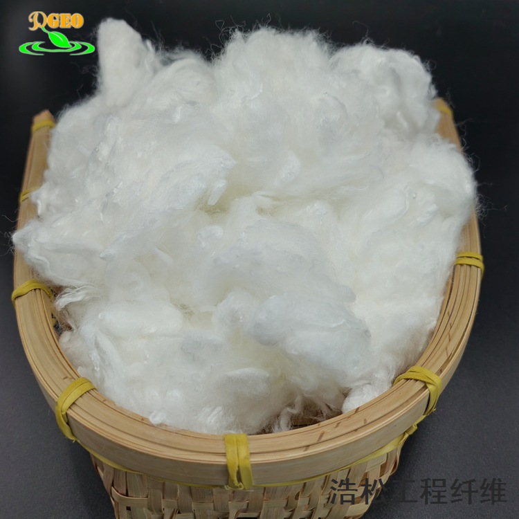 Dry heat resistance water soluble polyvinyl alcohol fiber textile PVA fiber spunlaced reinforced fiber