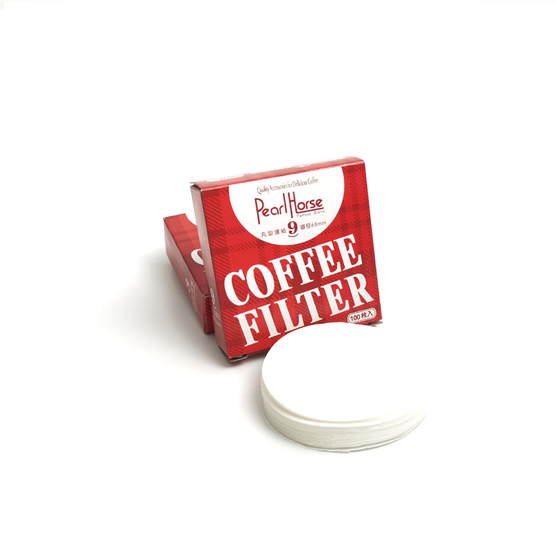 Mocha pot filter paper coffee pot filter paper 369 64mm round filter paper 100 round coffee filter paper spot