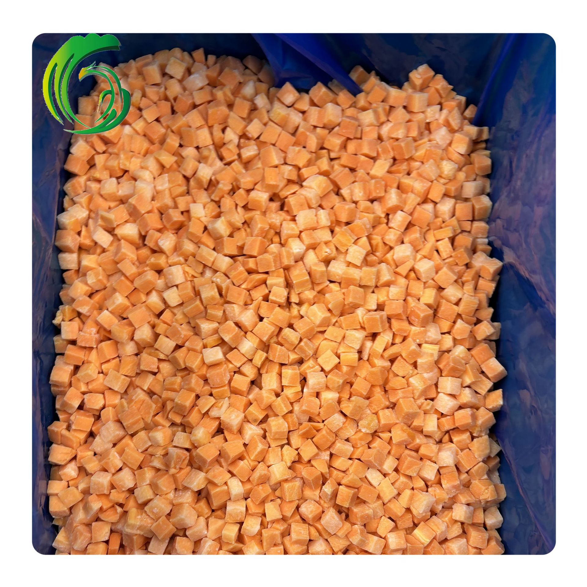 Blanching Diced Carrots 10mm Factory Direct Supply from Shandong Origin Export Brc Fda