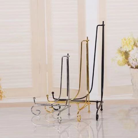 Кронштейн основание железное массивное европейский стиль дисплей образец круглая тарелка кронштейн диск кронштейн для часов