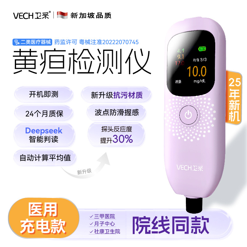 Wecai трансдермальный детектор желтухи для новорожденных, центр послеродового ухода, больница, тот же измеритель желтухи, домашний портативный перезаряжаемый
