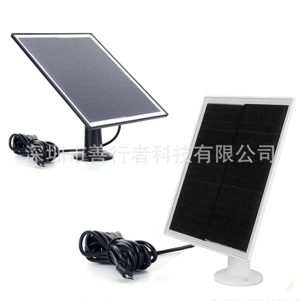 Камера наблюдения Ring с солнечной панелью 5В, мощность 6Вт