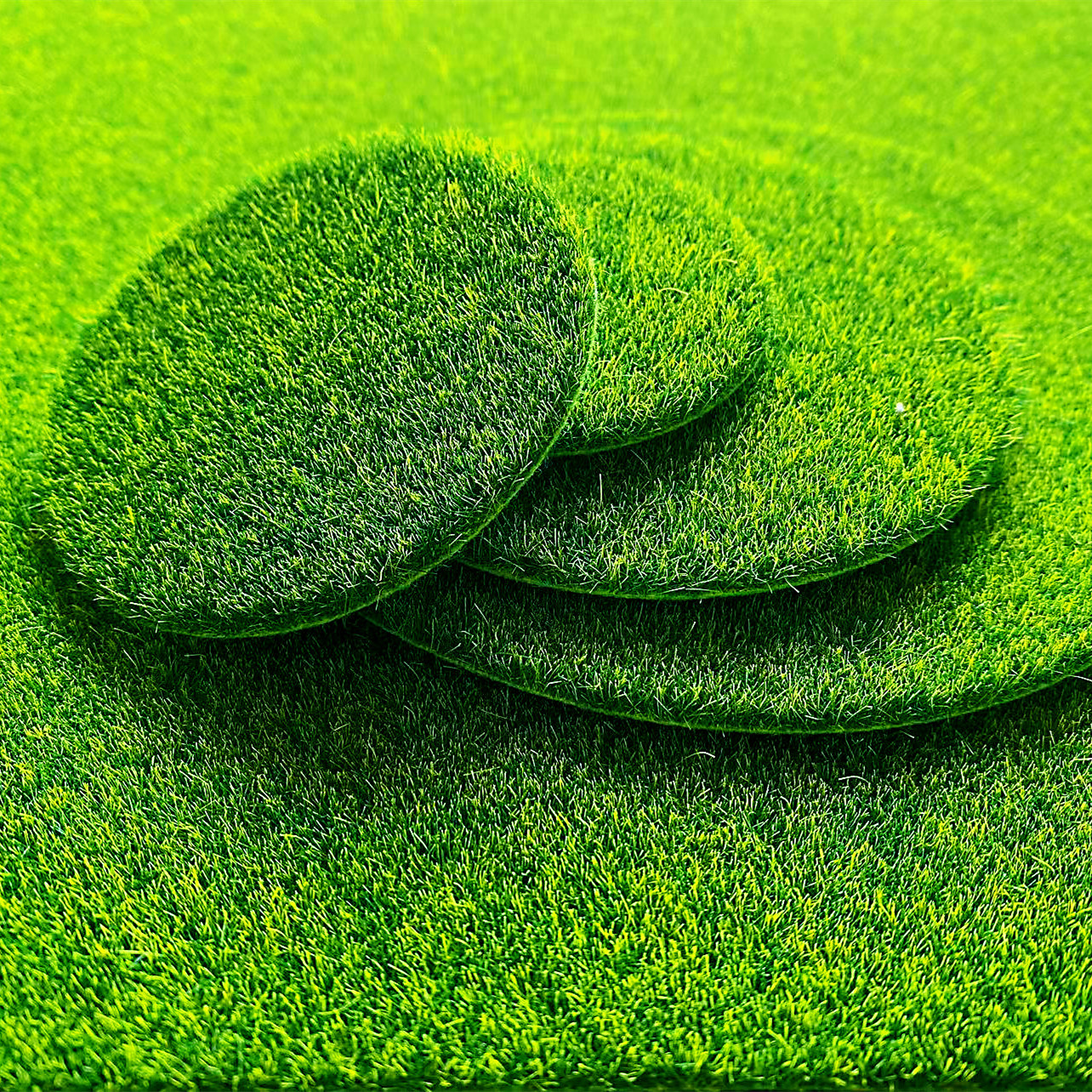 Симуляция травы круглый микро ландшафт мох искусственный мох DIY суккуленты бонсай травяной декоративный мох