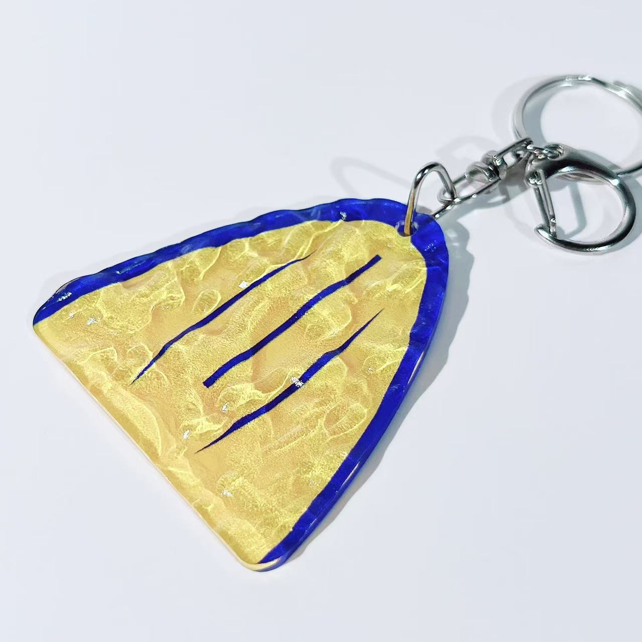Water Ripple Pool Keychain Schoolbag Pendant Swimming Lovers Swimming Pool Small Gift Opening Promotional Gift
