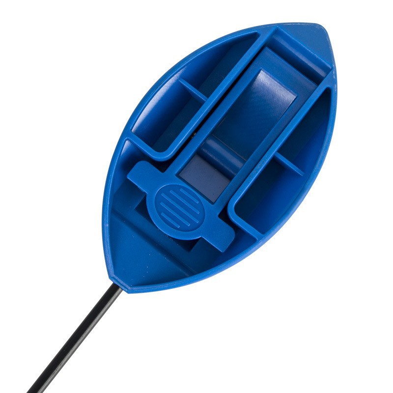 Packing belt tray belt threading device into little mouse manual belt threading device non-bending waist packing machine button auxiliary PET