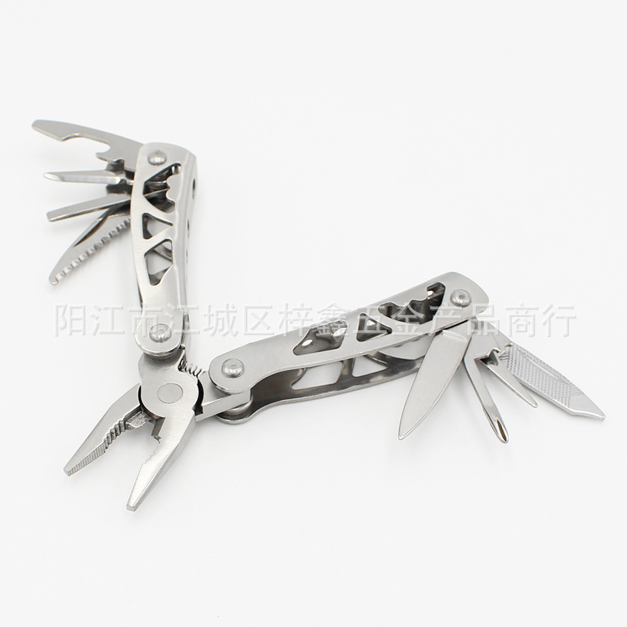 In stock multi-functional pliers folding small knife pliers outdoor portable small knife camping outdoor car combination tool knife