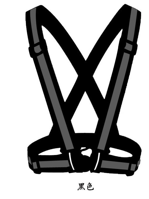 Outdoor Sports Riding Reflective Vest Reflective Vest Traffic Safety Protection Night Running Reflective Clothes Reflective Strap