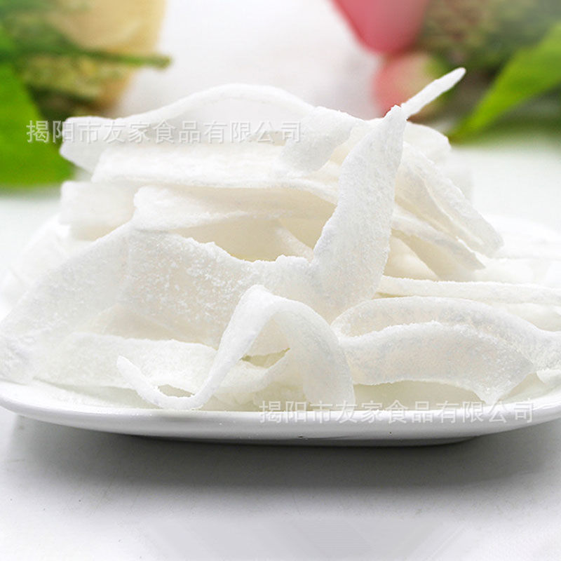 Hainan Specialty Sugar Coconut Horns, Coconut Meat Pieces, Dried Coconut Flakes Snacks, Authentic Hainan Coconut Fruit