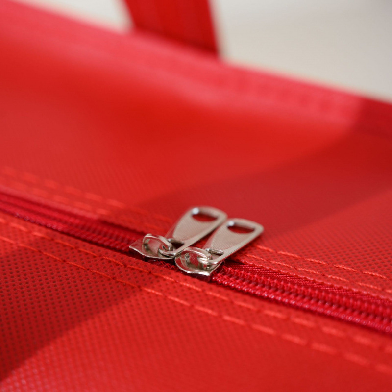 Home Textile Quilt Packaging Bag, Thickened Non-Woven Fabric with Decorative Buckle, Winter Quilt Loop Bag, Storage Bag, Tote Bag, Large Capacity