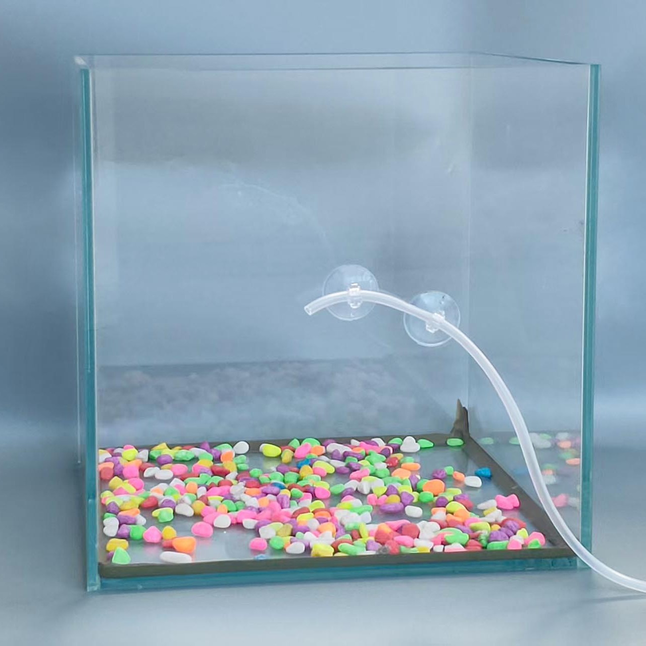 Aquarium split oxygen pipe soft sucker air pipe sucker fish tank accessories open sucker power cord sucker