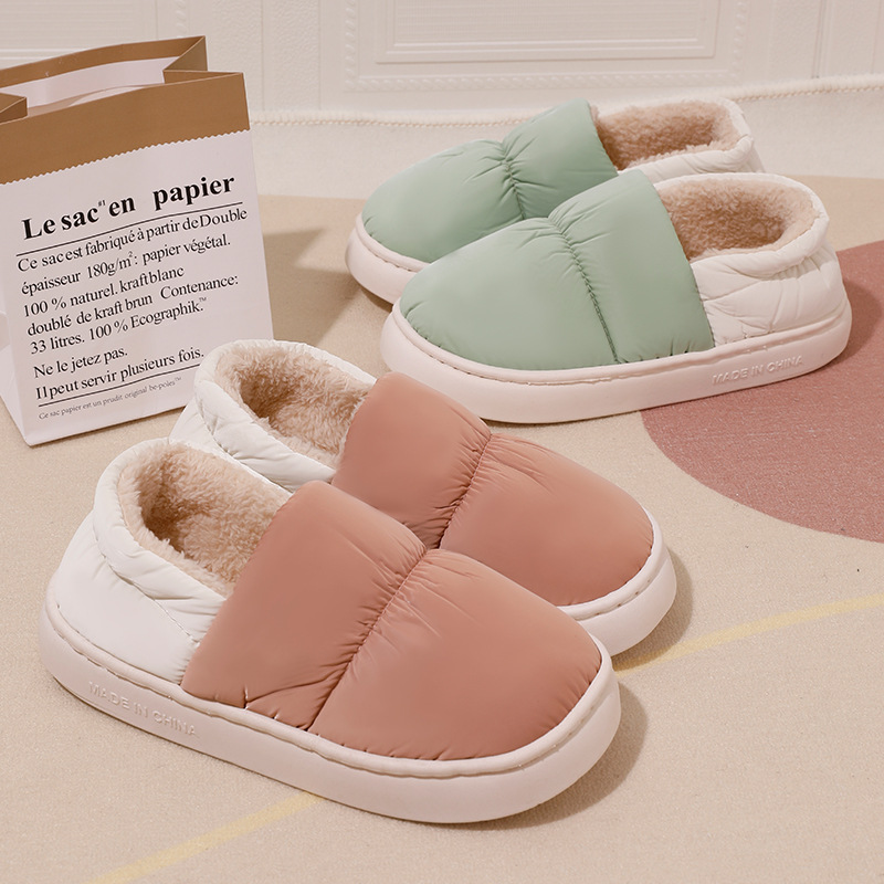 Тапочки для женщин, осень и зима, теплые, для дома, для пар
