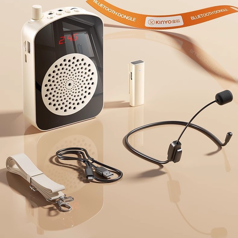 Cross-border M10 wireless collar clip-type bee loudspeaker for teachers to speak in class microphone large volume speaker