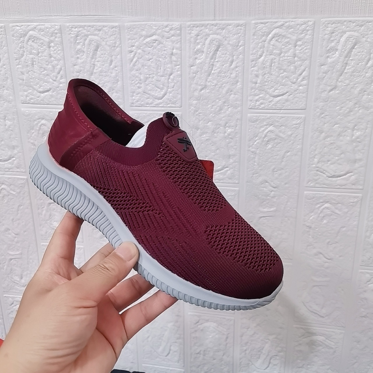 Fujian Red Q Ting Feiwei Double Mesh Men's Shoes 2025 Spring and Autumn Women's Casual Shoes New Lightweight Walking Shoes 7306