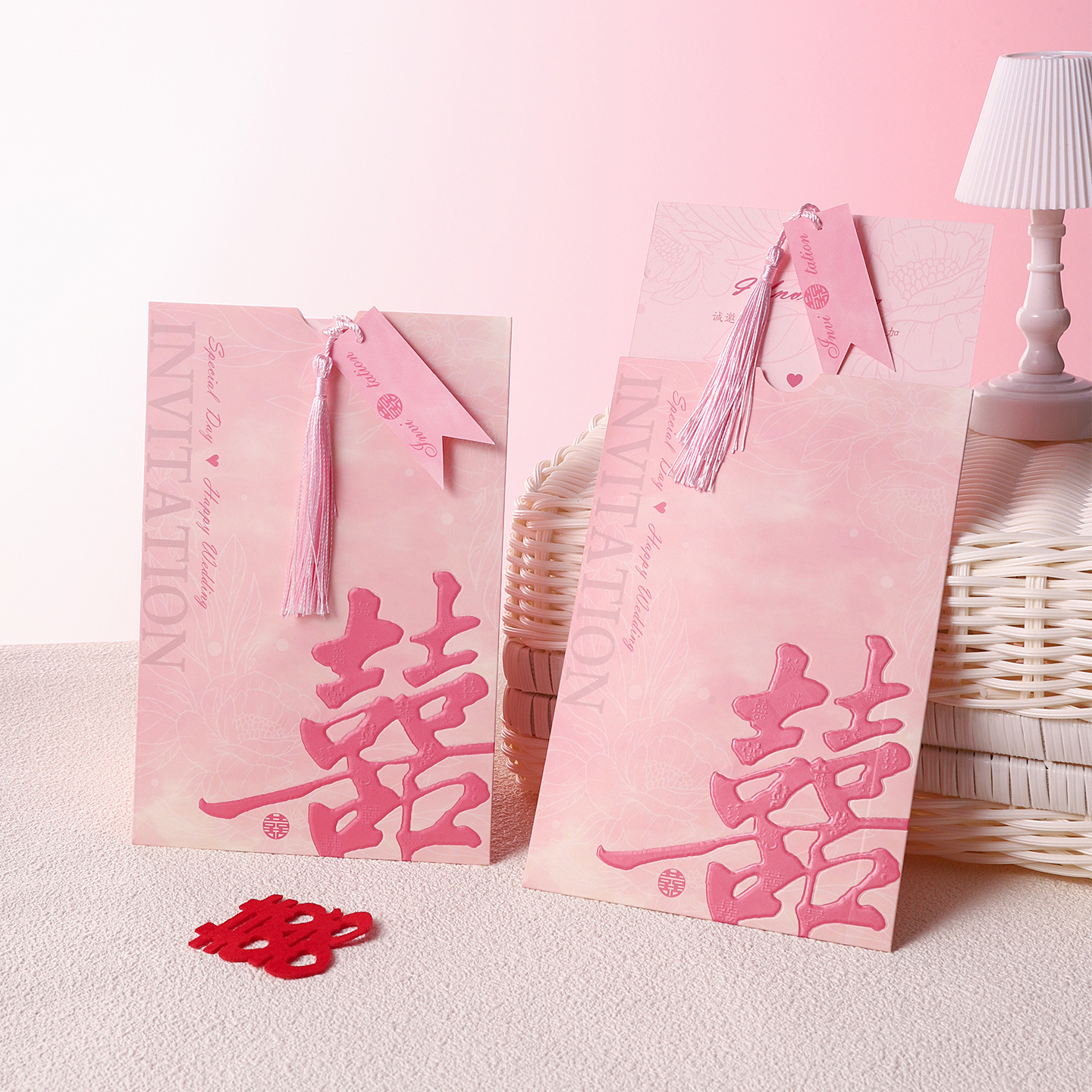 New 2025 Wedding Invitations, Wedding Invitations, Fresh Invitations, Tassels, Niche Accessible Luxury, High-End Printing