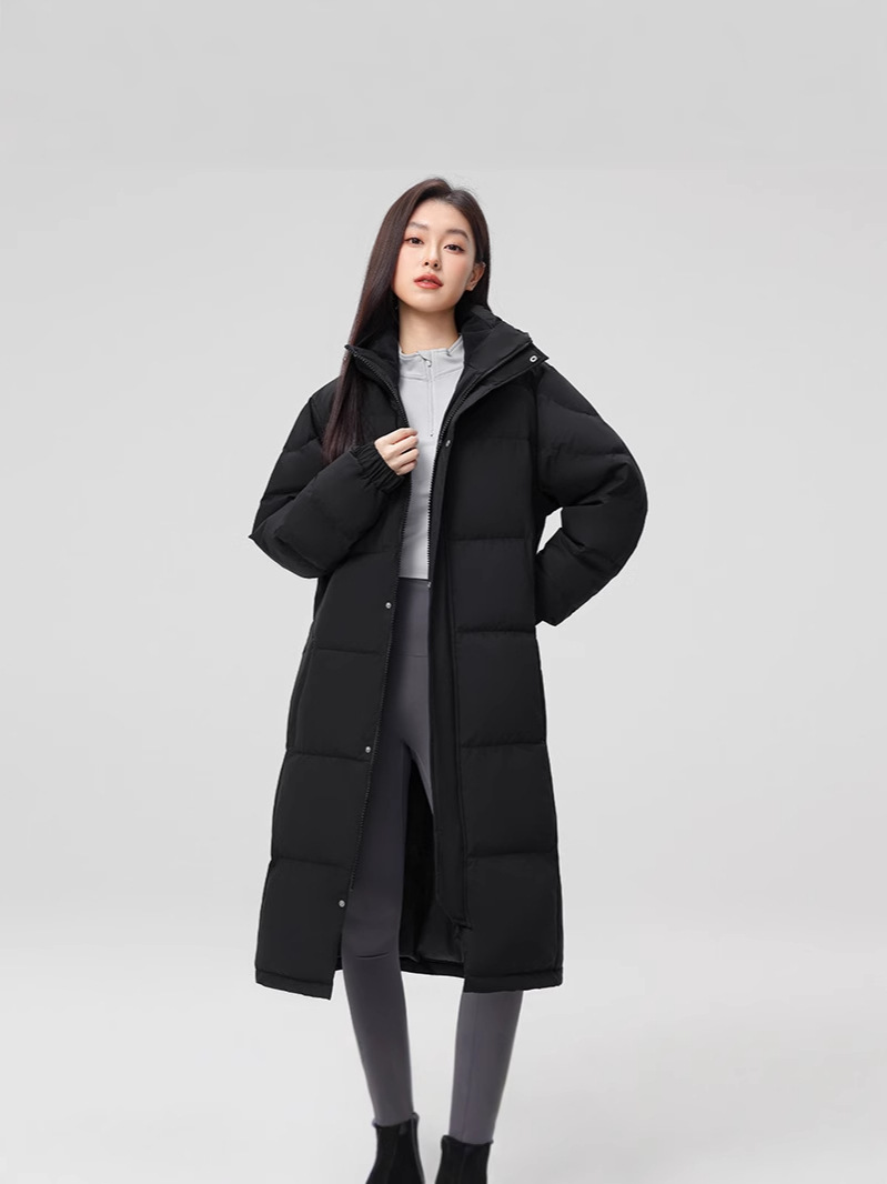 Down Jacket Winter High-End Extended Version Over-The-Knee Style Same as in Chinese Dramas for Men and Women Outdoor Water-Repellent down Jacket