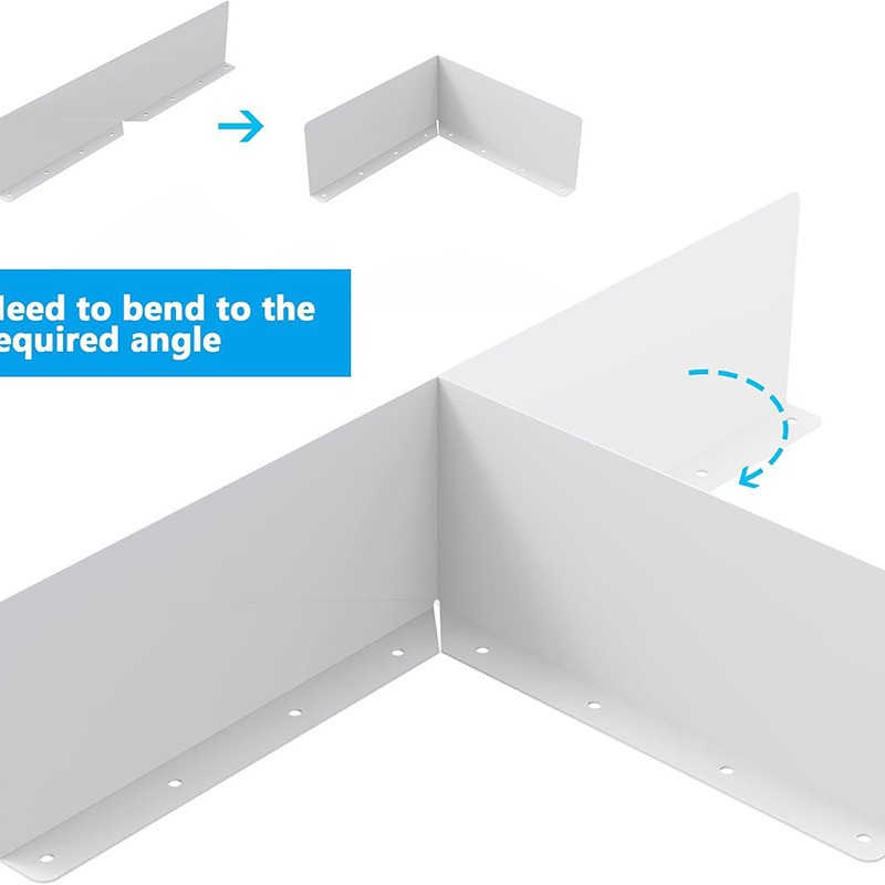 Amazon hot sale drainage trough valley splash plate rain trough valley roof drainage trough protective cover roof rainwater diverter