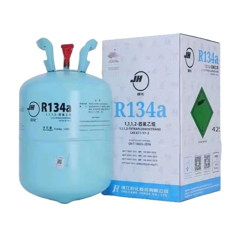 R134A Tetrafluoroethane 99.99% Content 811-97-2 Commercial Grade Environmentally Friendly Air Conditioning Energy-Saving Refrigerant