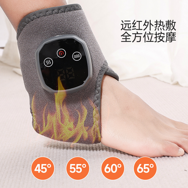 New Cross-Border Charging Wrist and Foot Massager Multi-Functional Ankle Joint Hot Compress Vibration Physiotherapy Massager