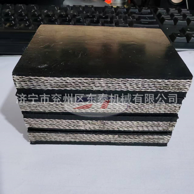 Belt Machine Tear-Resistant Flame-Retardant Conveyor Belt Mining Strong Ring-Shaped Nylon Rubber Conveyor Belt Factory Direct Sale