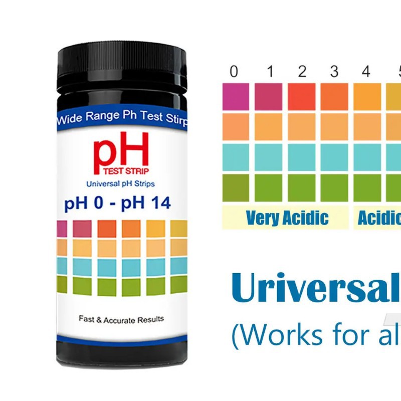 PH test strip urine water quality saliva pH test source factory cross-border export