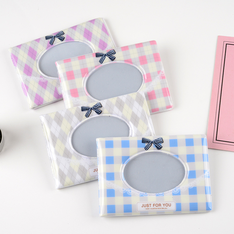 Wholesale Supply Ins Mirror Cut Out Driver's License Clip Driver's License Cosmetics Bag