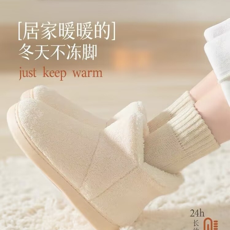 Socks women's autumn and winter mid-calf socks thickened warm Terry socks home sleep women's fleece-lined towel stockings winter