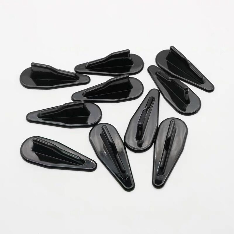in stock direct sale black shark fin tip carbon fiber guide antenna car roof modification windmill roof tail wing