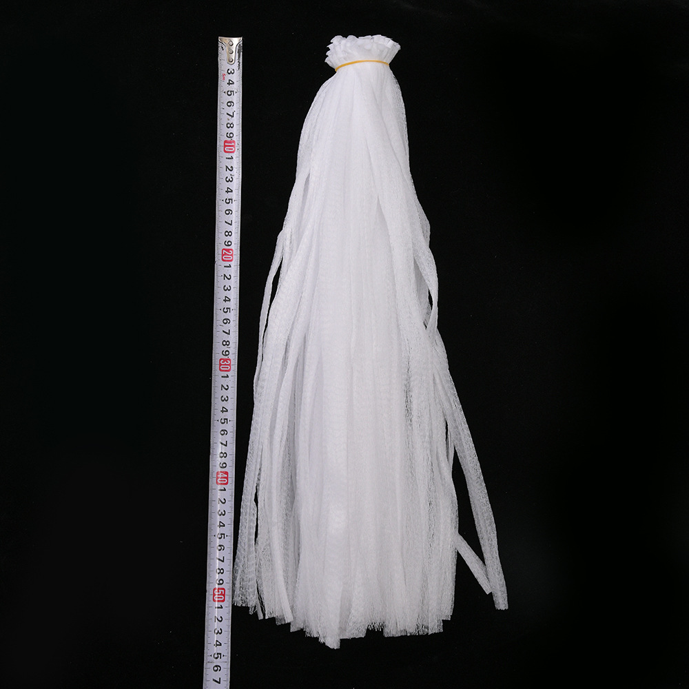 In-Stock, Various Sizes of White Pp Mesh Bags, Thickened Fine-Mesh Plastic Small Net Bags for Supermarket Shopping, Toys, and Exquisite Shells