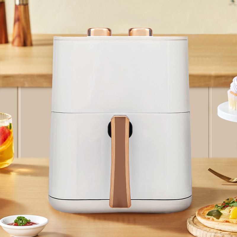 2025 New Air Fryer Household Smart Oven Specially Designed for Large-Capacity Mechanical Multi-Function Electric Fryer Gifts