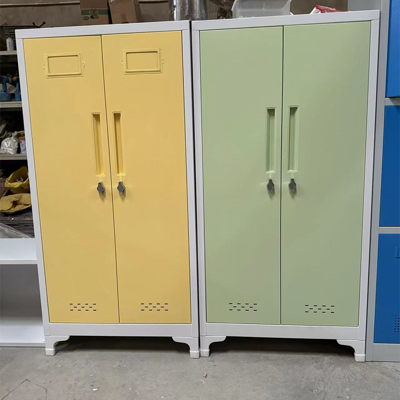 Household Cleaning Tool Storage Locker Broom Mop Housekeeping Cabinet Cleaning Cabinet Hole Board Cleaning Cabinet Stainless Steel