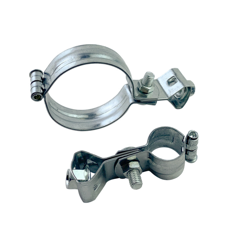Galvanized Carbon Steel M10 Hanging Head Without Rubber Lantern Clamp Dn15-Dn300 Lantern Hoop Water Pipe Clamp Pipe Clamp