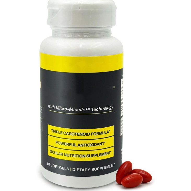 Triple Carotene Eye Protection Formula Microemulsion Technology Promotes Absorption Eye Nutrition Vision Maintenance
