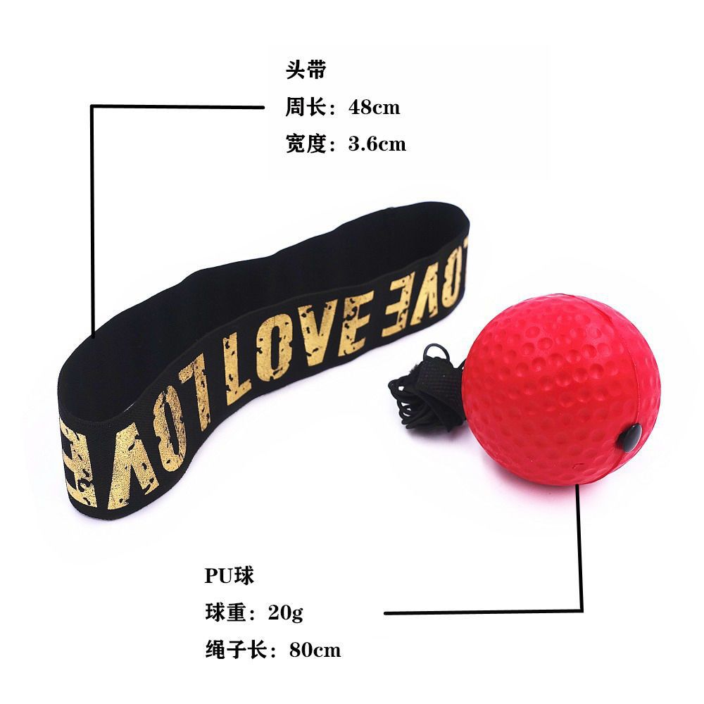 Накладной боксерский мяч для похудения, тренировка скорости реакции, мяч для декомпрессии и вентиляции, фитнес дома