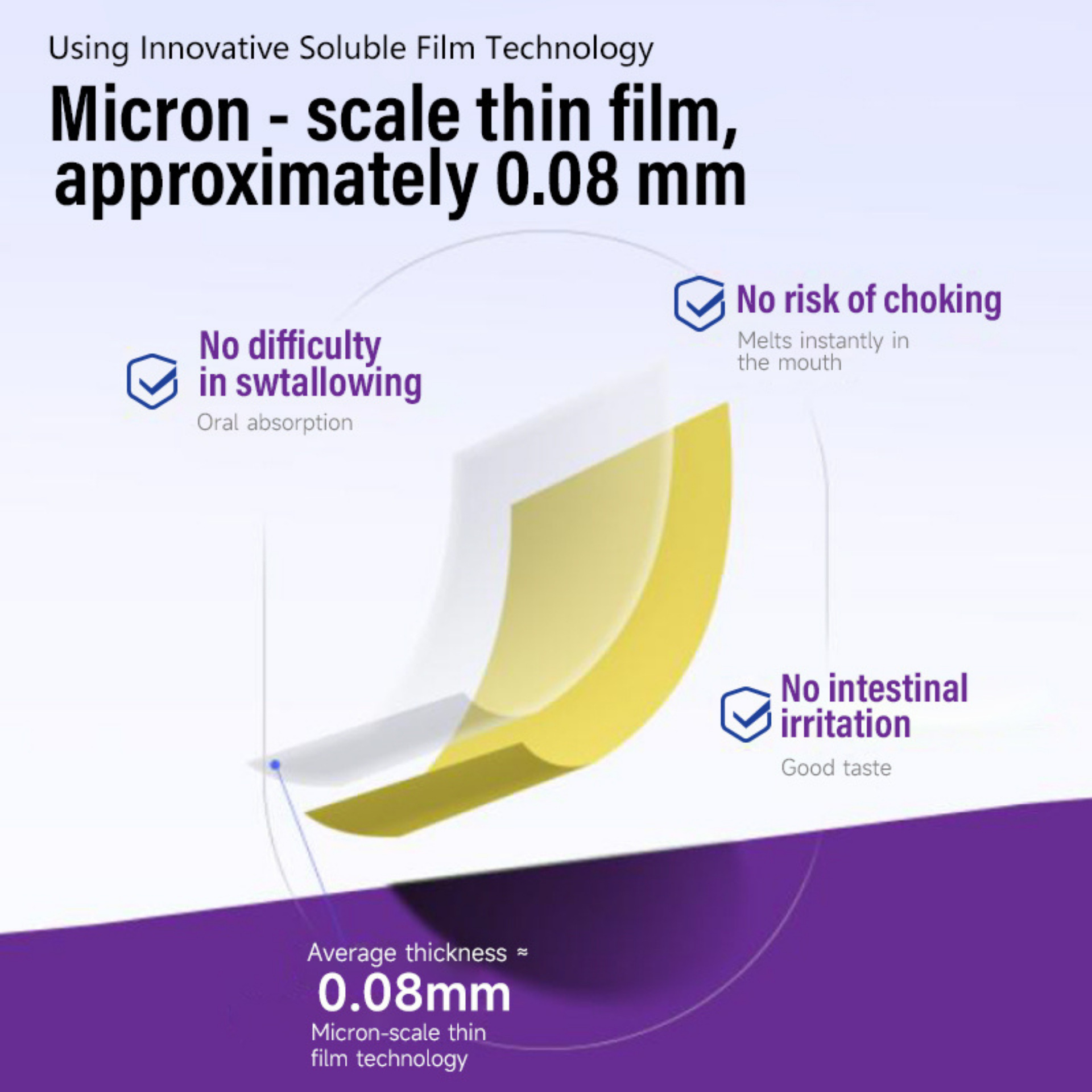 Hot-Selling Cross-Border Melatonin Insomnia Melatonin Sleep Tablets Oral Soluble Film Quick Sleep Tablets Oe m Source Factory