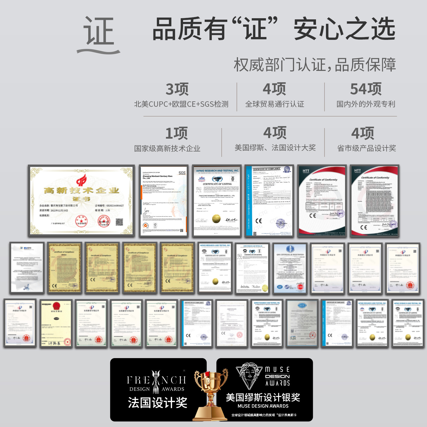 Acrylic Freestanding Bathtub for Home Use, Hotel and Guesthouse Vertical Striped Wave Double Bathtub, Export Factory