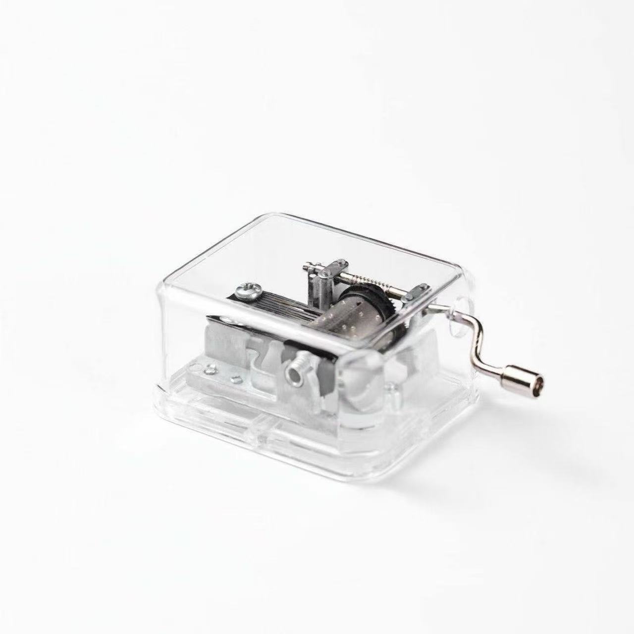Bird's Poetry Hand-Cranked Music Box Mini Music Box Happy Birthday Song Creative Birthday Gift Toys for Boys and Girls
