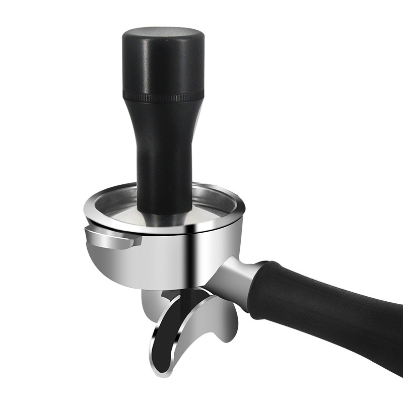 Stainless Steel Coffee Tamper with Loose Powder Needle, Two-In-One Coffee Machine Leveler, Manual Powder Distributor