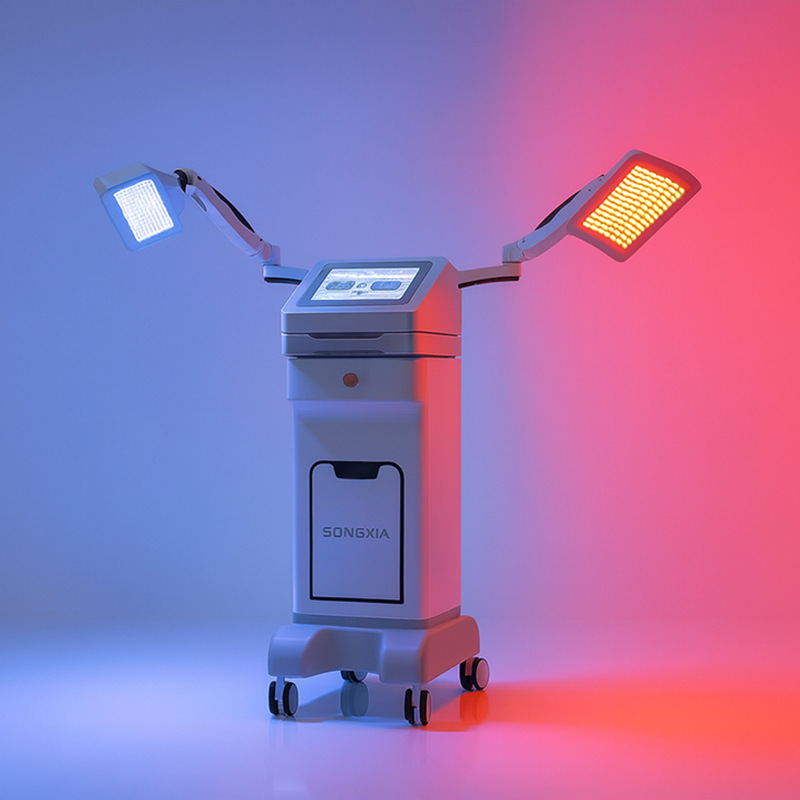 Songxia Medical Red and Blue Spectrometer Assisted Treatment of Inflammatory Acne Skin Analgesic Physiotherapy