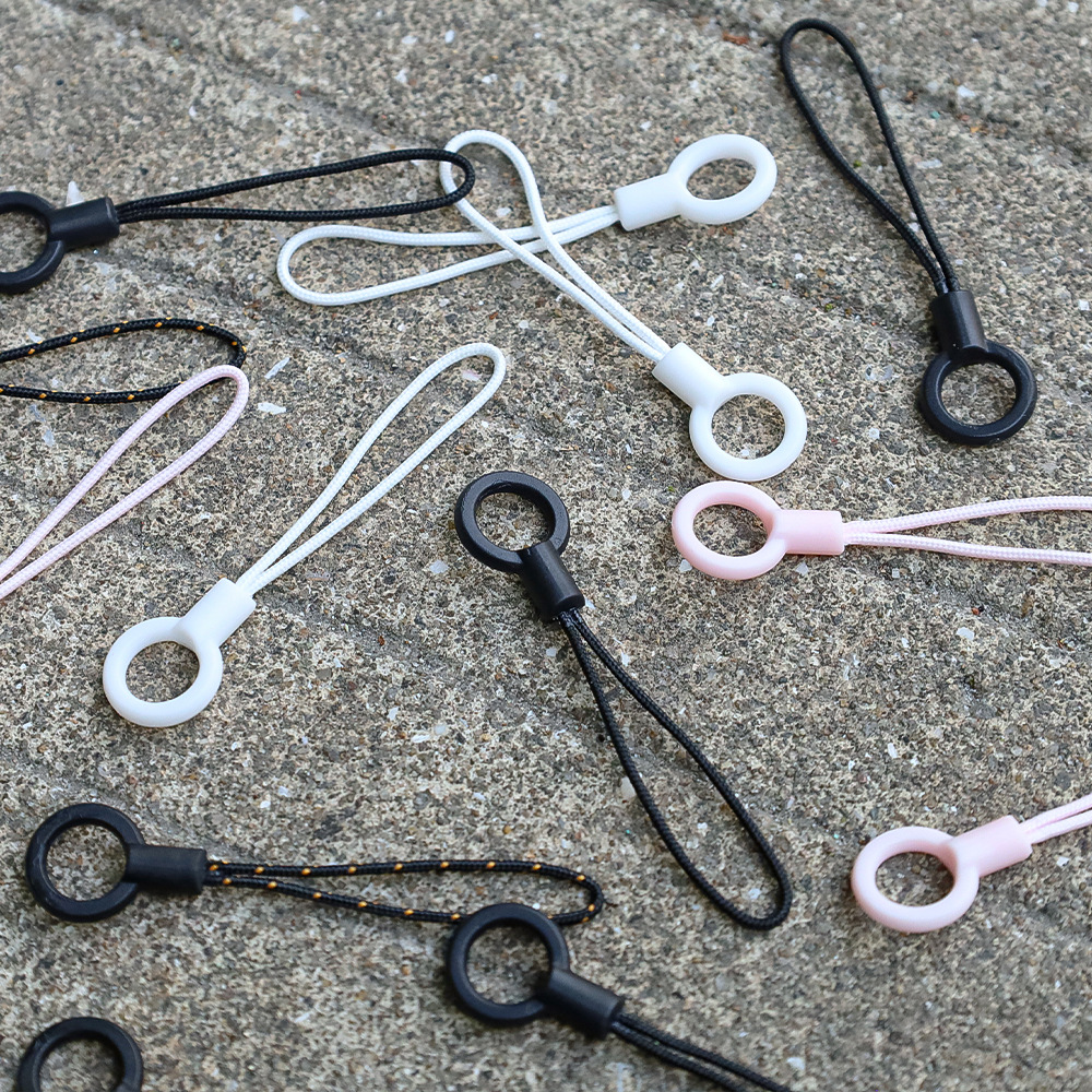 Circle Mobile Phone Lanyard Ring Buckle Lanyard Pendant Key Mobile Phone Case Anti-lost Chain Hanging Ring Hanging Rope U Disk Rope