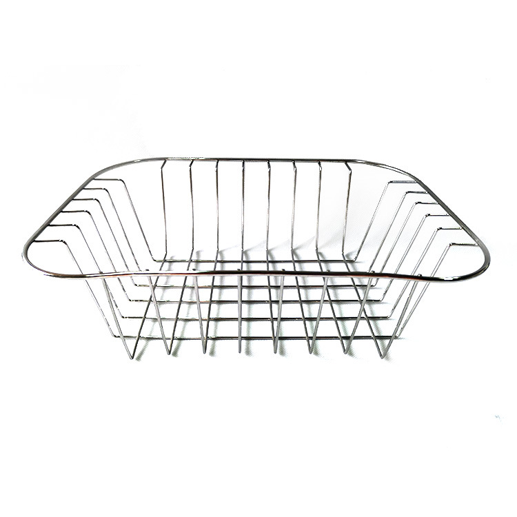 Дренажная корзина из нержавеющей стали, выдвижная, для овощей и посуды