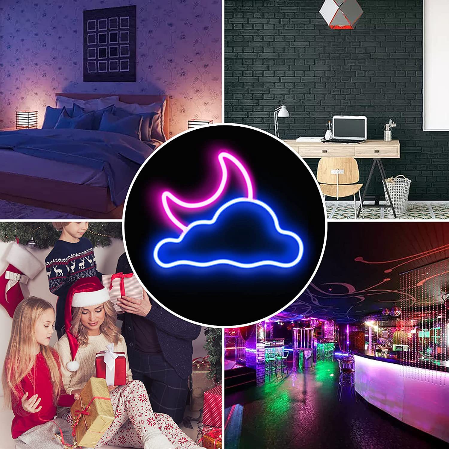 Amazon's Popular Yunhe Yue Neon Lights Are Used for Wall Decoration, Room Birthday Parties, Bedrooms, Children's Rooms, Weddings