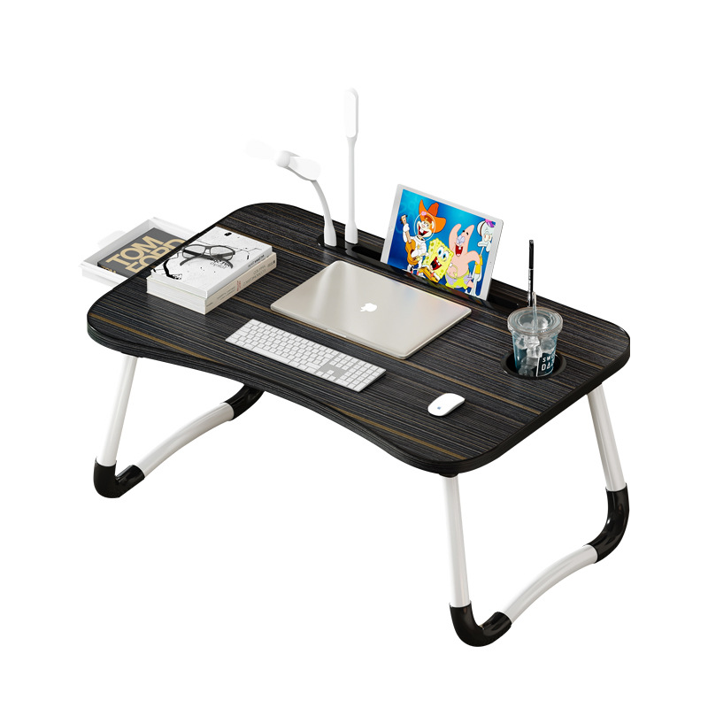 Bed Desk Bedside Table Folding Lift Notebook Children's Study Table Home Bedroom Dormitory Simple Charging Table