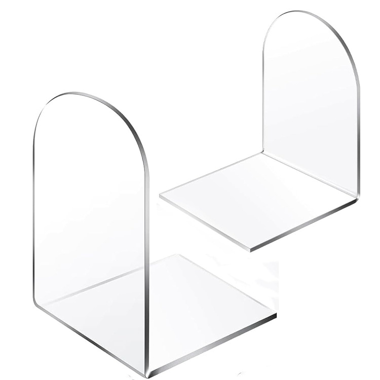 Little Red Book same acrylic L-shaped book stand ins same color solid color transparent book baffle desktop fixed Book