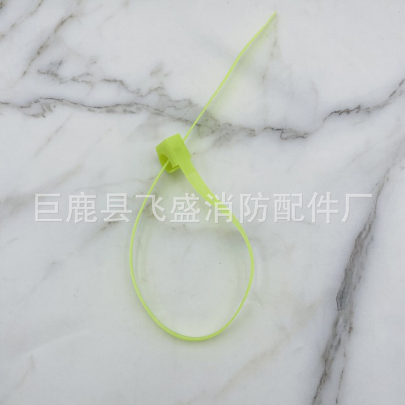Water-based/dry powder fire extinguisher accessories 4Kg8KG plastic cable tie fire extinguisher black and yellow belt strap