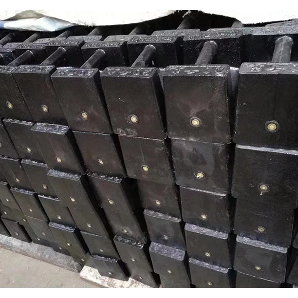 Henan direct 48-hour arrival lock type 20KG10kg5KG pure cast iron elevator weighbridge standard check weight