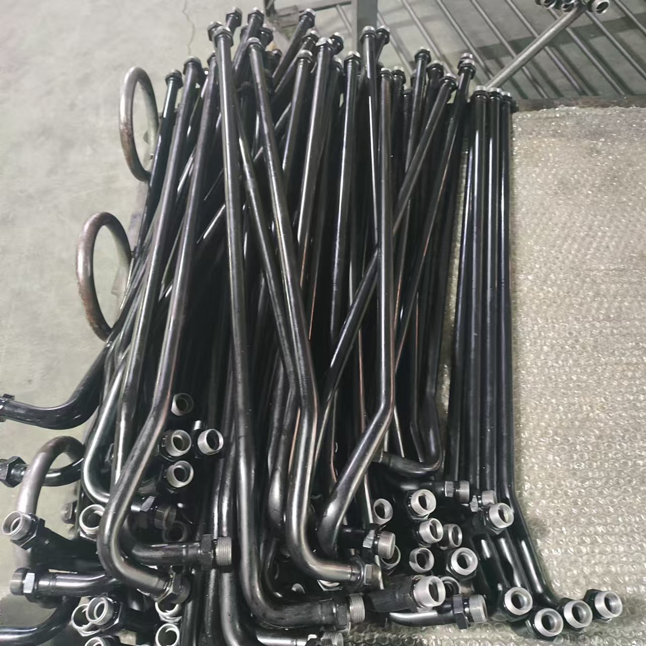 Engine Custom-Made Stainless Steel High-Pressure Hydraulic Oil Pipe Assembly Seamless Bent Steel Pipe Hydraulic Pipe High-Pressure Iron Oil Pipe